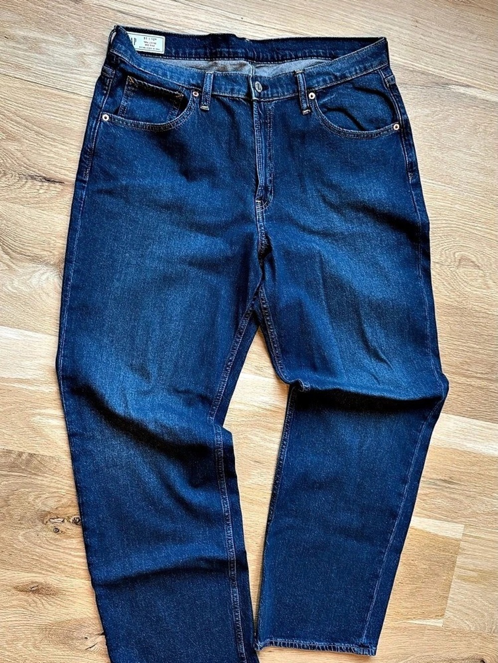 Gap High Rise Wide Leg Jeans in Blue Waist 12
